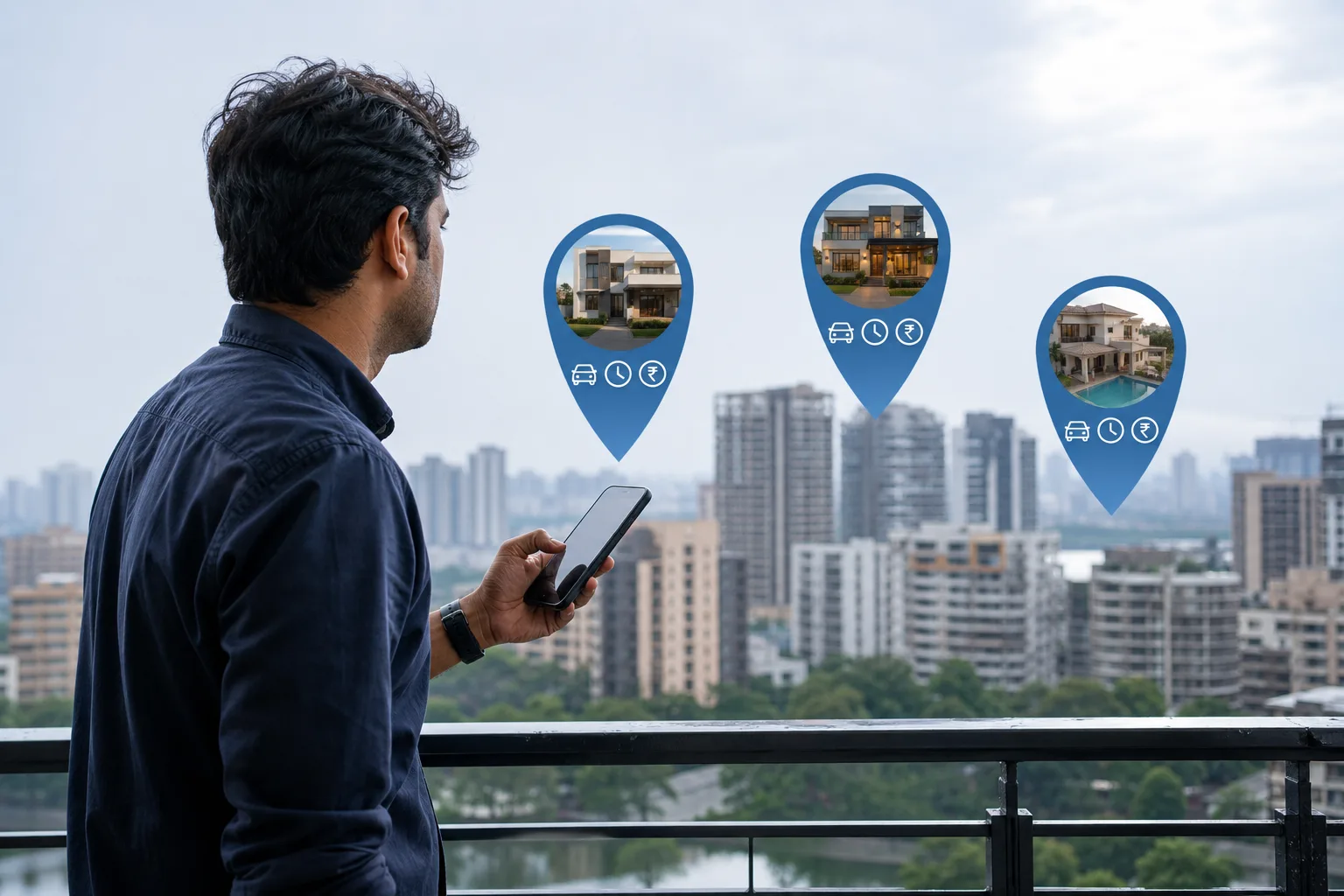 Comparing distance, timing and price