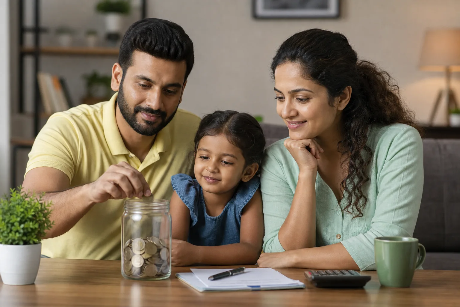 Building the fund with monthly contributions