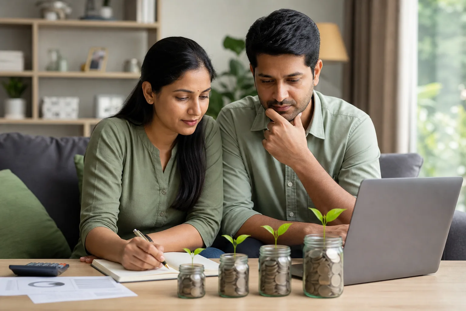 Comparing contribution scenarios